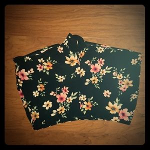 F21 Floral Shorts